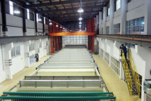 工业铝型材生产设备：电泳系统