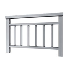 铝型材规格：阳台扶手 A